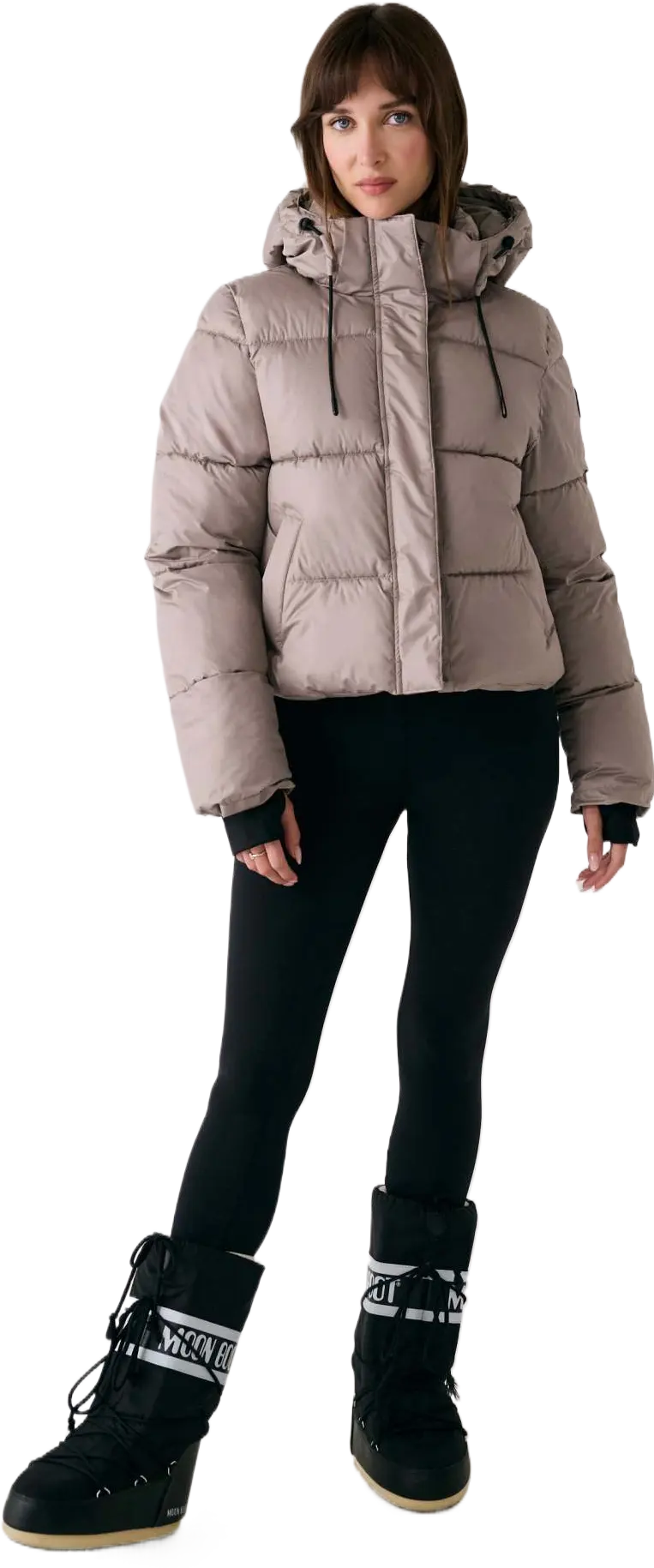 London Cropped Puffer